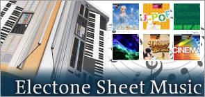 Electone sheet music books