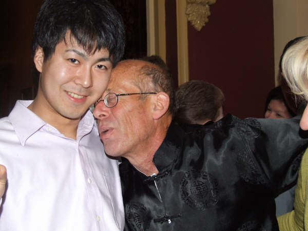 Me with David Helfgott at his concert in Ballarat, Australia, June 2006